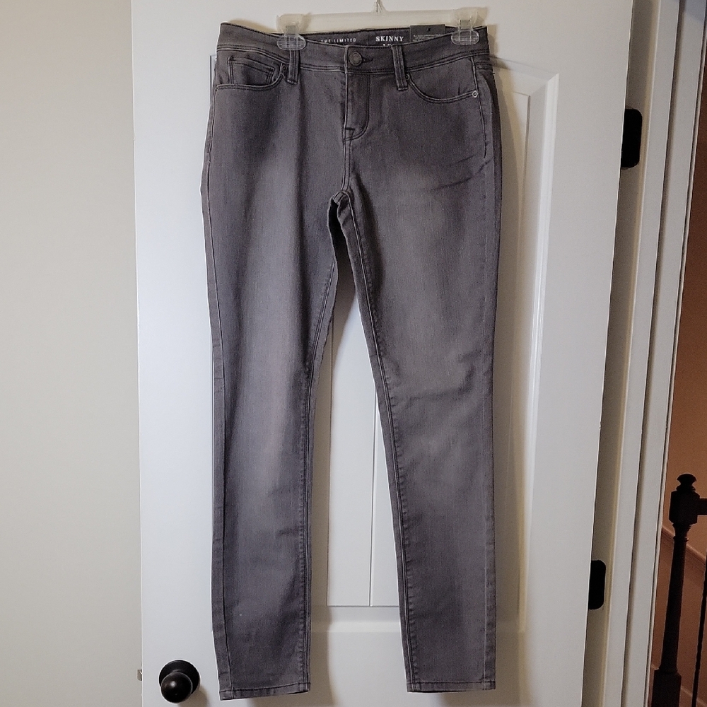 The Limited Gray Skinny Jeans